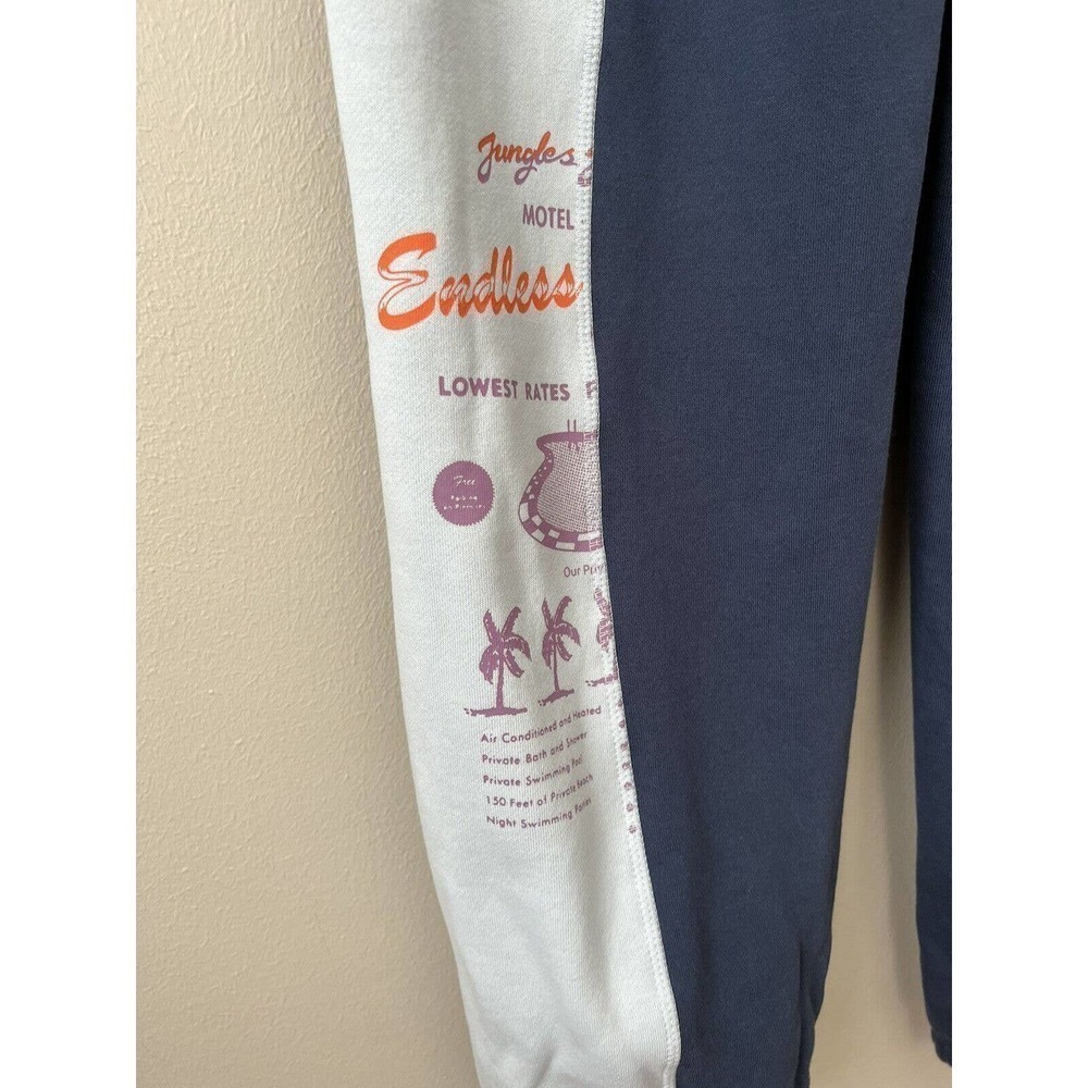 Jungles Endless Leisure Men’s Sweatpants Size XL Blue Graphic Print - Picture 10 of 11